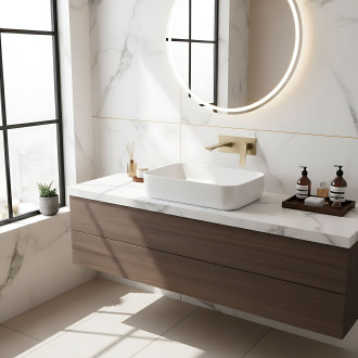 Rea Podomítková vanová baterie REA Joe Brush Gold REA-B3620