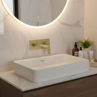 Rea Podomítková vanová baterie REA Joe Brush Gold REA-B3620