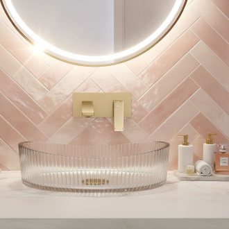 Rea Podomítková vanová baterie REA Joe Brush Gold REA-B3620