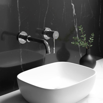 Rea Podomítková umyvadlová baterie REA LUNGO Diamond Chrom + BOX REA-B6382