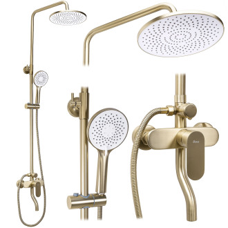 REA Rea Sprchový set REA DROP Brush Gold REA-P7063 REA-P7063