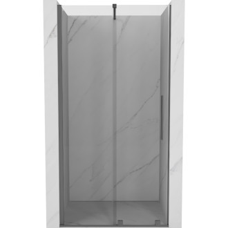 Posuvné sprchové dveře Mexen Velar 110 cm, průhledné, stříbrná - 871-110-000-01-95