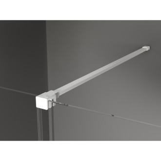 Posuvné sprchové dveře Mexen Velar 90 cm, matné, bílé - 871-090-000-31-20