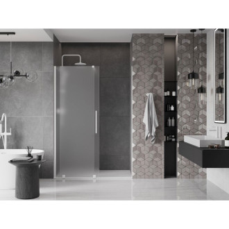 Posuvné sprchové dveře Mexen Velar 150 cm, matné, bílé - 871-150-000-31-20