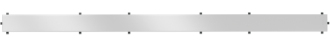 Rošt pro žlab FLAT/FLAT 360 vzor M13 1000mm 1019100