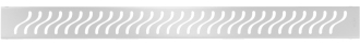 Rošt pro žlab FLAT/FLAT 360 vzor M09 700mm 1028070