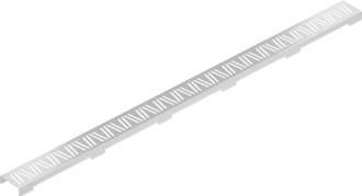 Rošt pro žlab FLAT/FLAT 360 vzor M22 1000mm 1029100