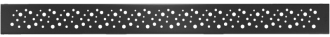 Rošt černý pro žlab FLAT černý vzor M12 600mm 1721060