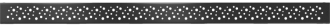 Rošt černý pro žlab FLAT černý vzor M12 1000mm 1721100