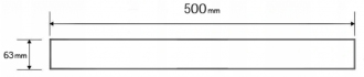 Rošt černý pro žlab FLAT černý vzor M15 500mm 1724050