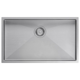 Ocelový dřez ANTHONY 80 BRUSH NICKEL