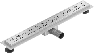 Mexen Flat M12 odtokový žlab 50 cm chrom - 1021050-15