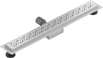 Mexen Flat M12 odtokový žlab 60 cm chrom - 1021060-15