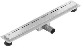 Mexen Flat M03 odtokový žlab 60 cm chrom - 1022060-15