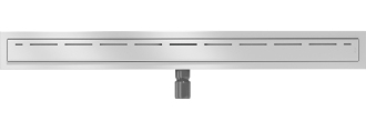 Mexen Flat M03 odtokový žlab 80 cm chrom - 1022080-15