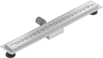 Mexen Flat M18 odtokový žlab 50 cm chrom - 1023050-15