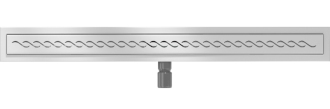 Mexen Flat M18 odtokový žlab 100 cm chrom - 1023100-15