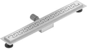Mexen Flat M15 odtokový žlab 50 cm chrom - 1024050-15