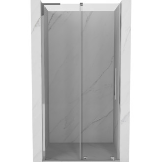 Posuvné sprchové dveře Mexen Velar L 120 cm, průhledné, chrom - 871-120-003-01-01