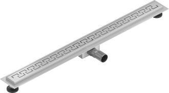 Mexen Flat M15 odtokový žlab 80 cm chrom - 1024080-15