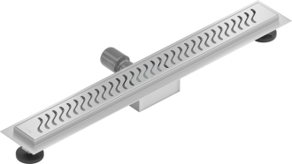 Mexen Flat M09 odtokový žlab 70 cm chrom - 1028070-15