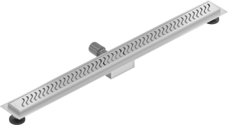 Mexen Flat M09 odtokový žlab 100 cm chrom - 1028100-15