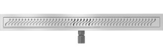 Mexen Flat M09 odtokový žlab 100 cm chrom - 1028100-15