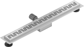 Mexen Flat M22 odtokový žlab 70 cm chrom - 1029070-15