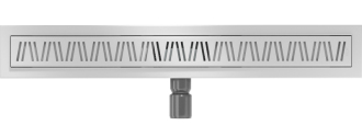 Mexen Flat M22 odtokový žlab 70 cm chrom - 1029070-15