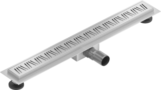 Mexen Flat M22 odtokový žlab 70 cm chrom - 1029070-15