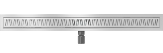 Mexen Flat M22 odtokový žlab 80 cm chrom - 1029080-15