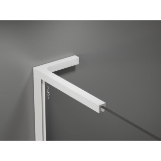 Posuvné sprchové dveře Mexen Velar L 110 cm, průhledné, bílé - 871-110-003-01-20