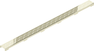 Mexen M12 100 cm - Rošt pro odtokový žlab FLAT / Flat 360, zlatý 1521100