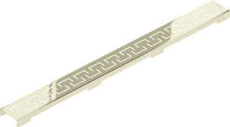 Mexen M15 70 cm - Rošt pro odtokový žlab FLAT / Flat 360, zlatý 1524070