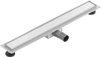 Mexen Flat MGW odtokový žlab 50 cm bílé sklo - 1027050-15