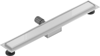 Mexen Flat MGW odtokový žlab 60 cm bílé sklo - 1027060-15