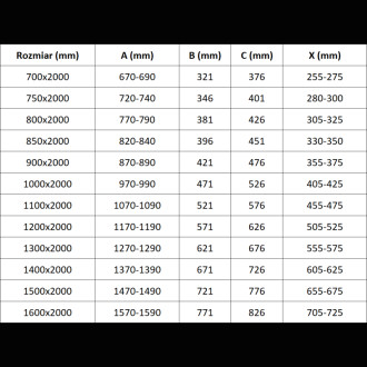Mexen Velar L Posuvná sprchová zástěna 110 x 200 cm, 8 mm průhledná, růžové zlato - 871-110-003-03-60