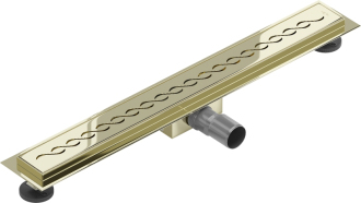 Mexen Flat M18 odtokový žlab 70 cm zlatá - 1523070-15