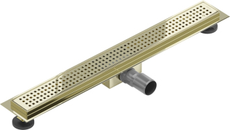 Mexen Flat M08 odtokový žlab 70 cm zlatá - 1525070-15