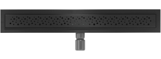 Mexen Flat M12 odtokový žlab 60 cm černá - 1721060-15