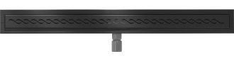 Mexen Flat M18 odtokový žlab 80 cm černá - 1723080-15