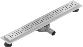 Mexen Flat 360° M01 otočný odtokový žlab 60 cm chrom - 1020060-40