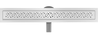 Mexen Flat 360° M12 otočný odtokový žlab 70 cm chrom - 1021070-40