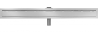 Mexen Flat 360° M03 otočný odtokový žlab 80 cm chrom - 1022080-40