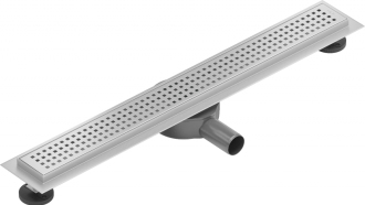 Mexen Flat 360° M08 otočný odtokový žlab 70 cm chrom - 1025070-40