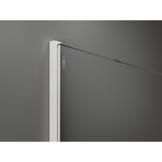 Mexen Kioto Sprchová zástěna 160 x 95 cm, průhledná, bílá - 800-160-202-20-00-095