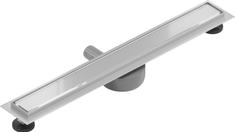 Mexen Flat 360° MGW otočný odtokový žlab 70 cm bílé sklo - 1027070-40