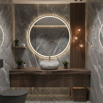 Umyvadlo na desku Mika Beige