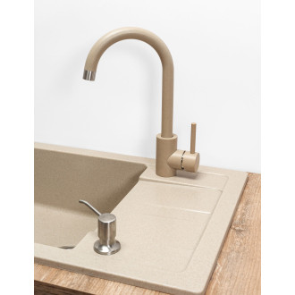 REA Nils Granitový dřez, sada 5v1, béžová ZLE-00102