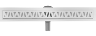 Mexen Flat 360° M22 otočný odtokový žlab 60 cm chrom - 1029060-40